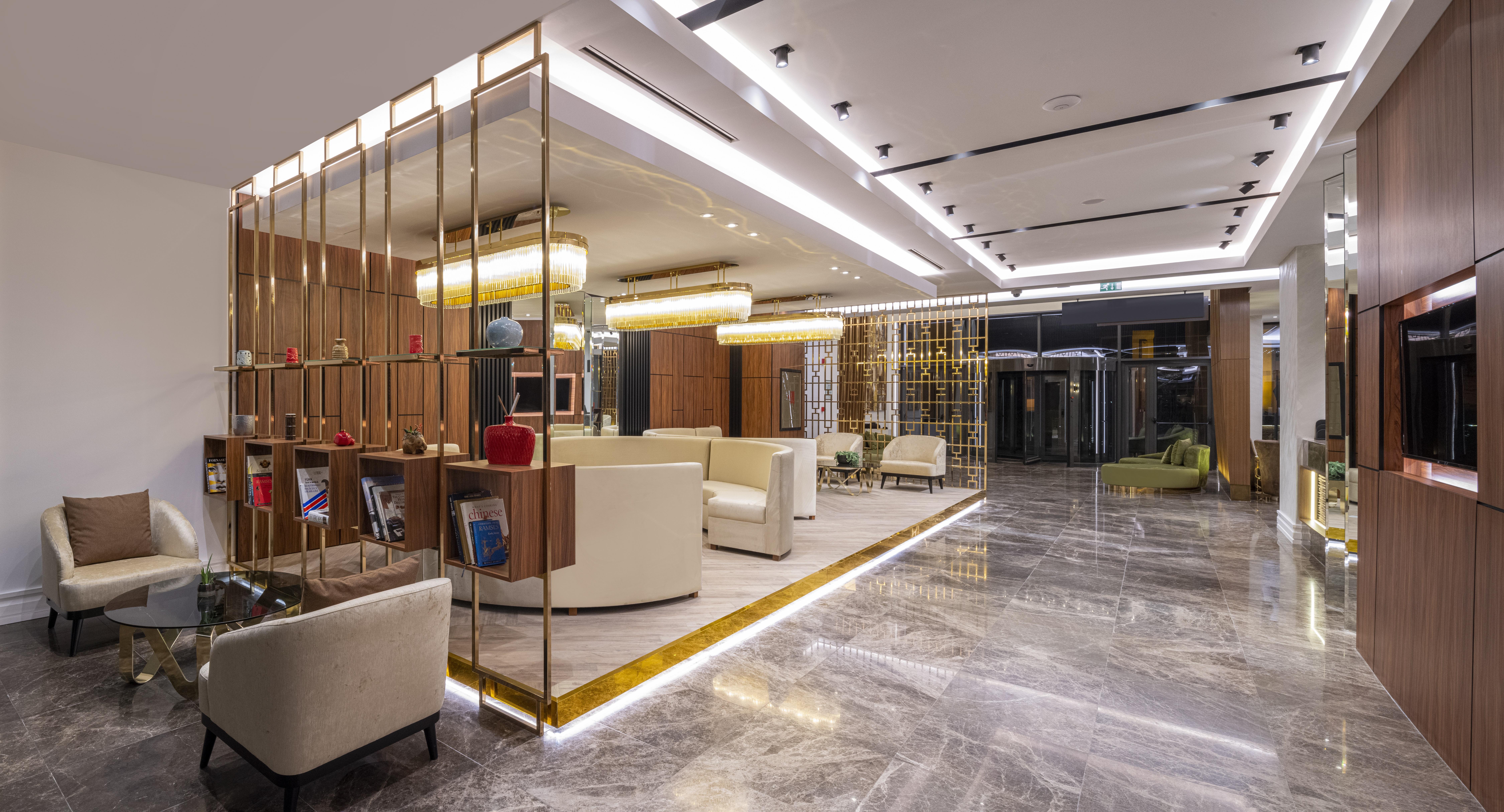 Hotel Movenpick Living Istanbul West Exteriér fotografie Lobby